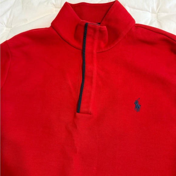 Polo Ralph Lauren Brushed Fleece Mockneck Pullover size L - Picture 5 of 5